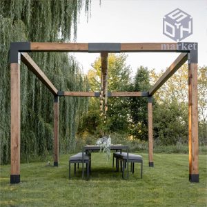 Комплект альтанка з поперечиною 100х100