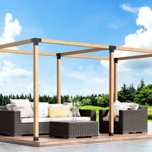 Комплект АЛЬТАНКА / ПЕРГОЛА прохідна 100х100 мм